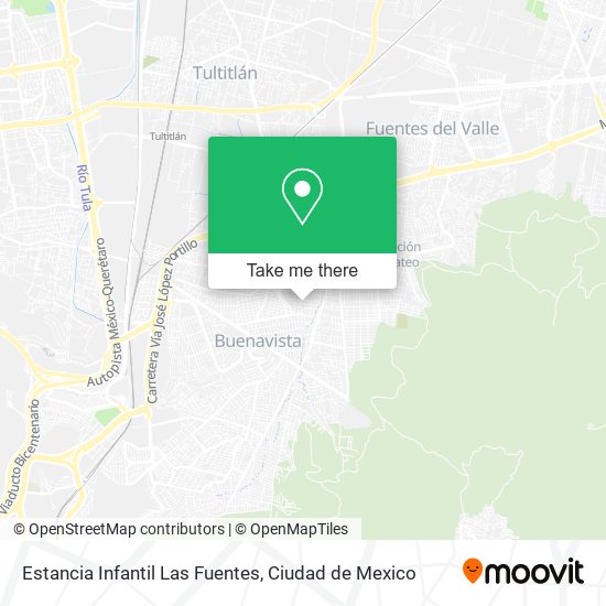 Estancia Infantil Las Fuentes map
