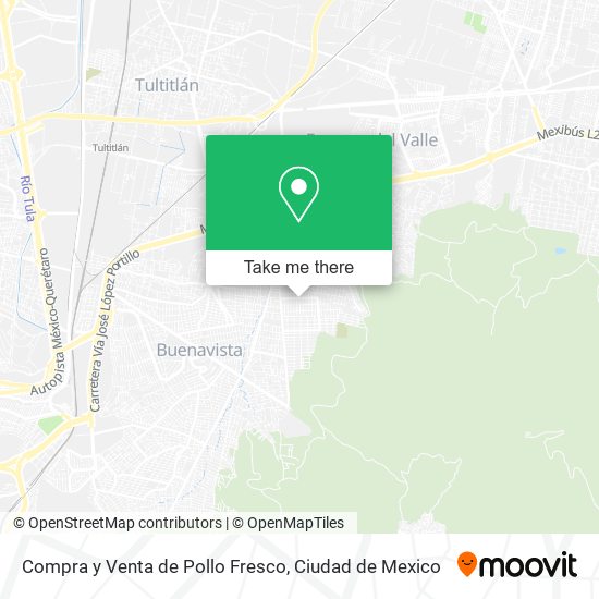 Compra y Venta de Pollo Fresco map