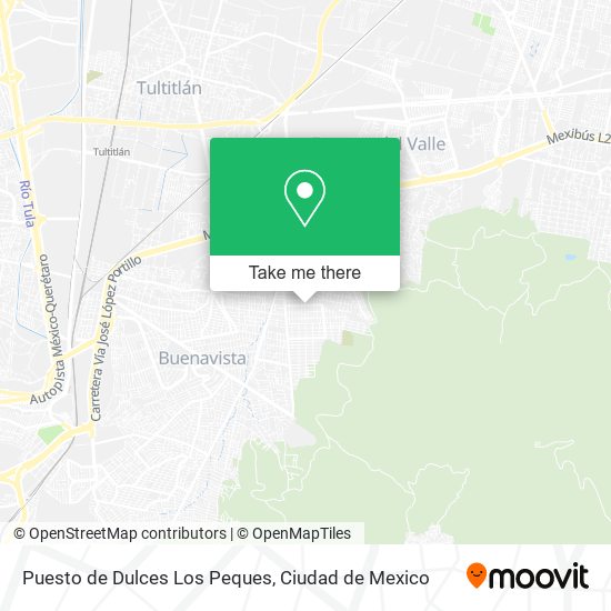 Puesto de Dulces Los Peques map