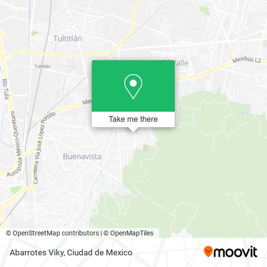 Abarrotes Viky map