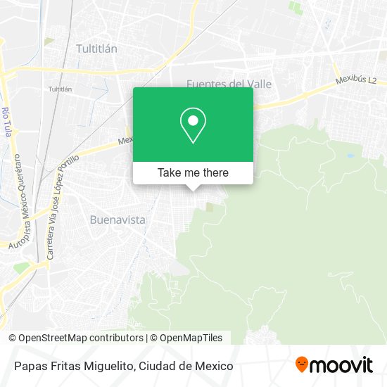 Papas Fritas Miguelito map