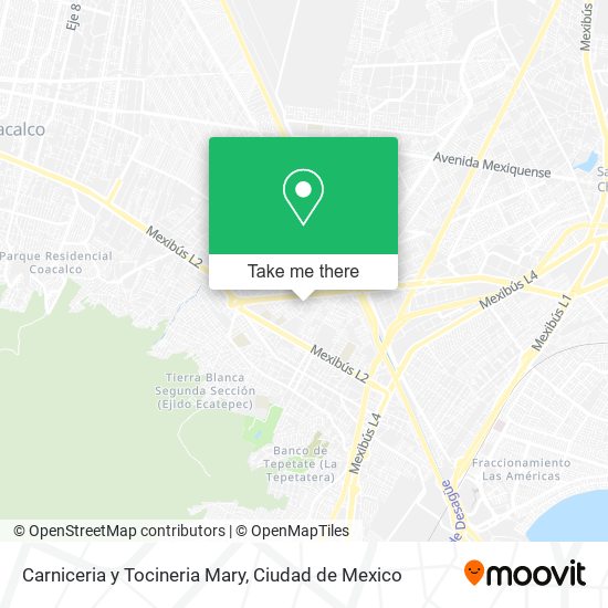 Carniceria y Tocineria Mary map