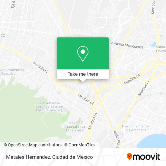 Mapa de Metales Hernandez