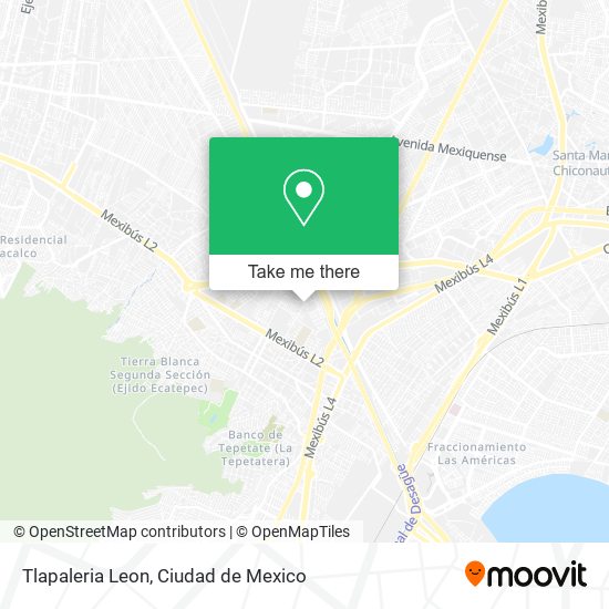 Tlapaleria Leon map