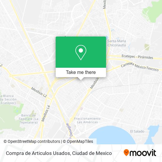 Mapa de Compra de Articulos Usados