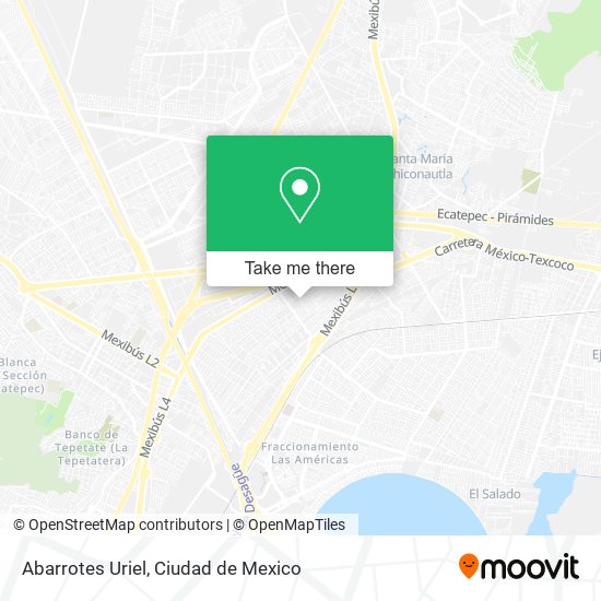Mapa de Abarrotes Uriel