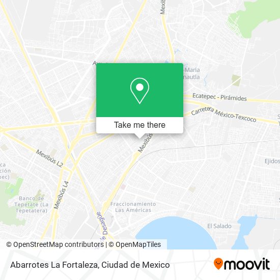 Abarrotes La Fortaleza map