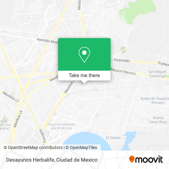 Desayunos Herbalife map