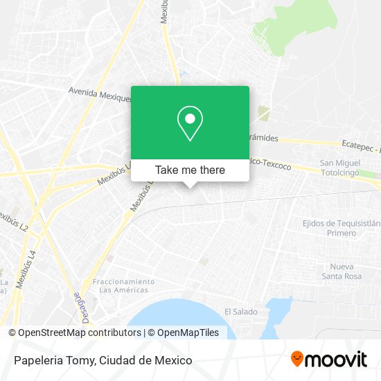 Papeleria Tomy map