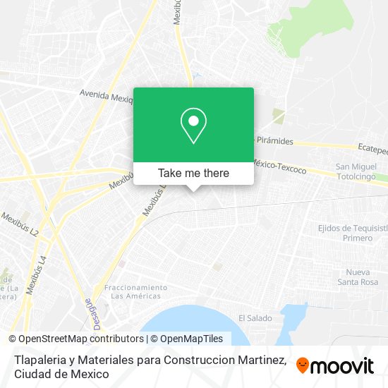 Tlapaleria y Materiales para Construccion Martinez map