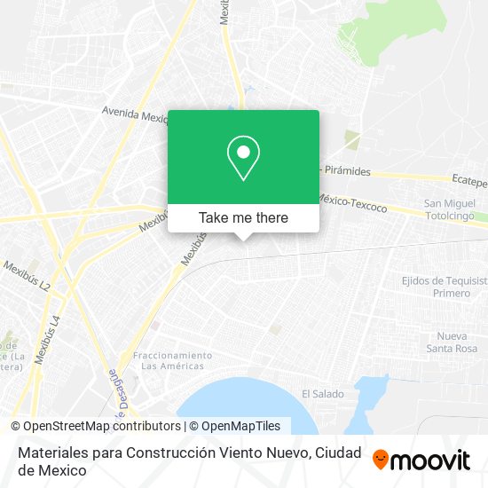 Materiales para Construcción Viento Nuevo map