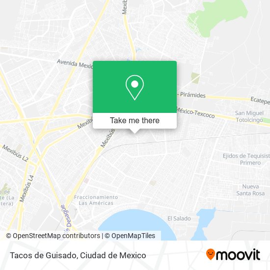 Tacos de Guisado map