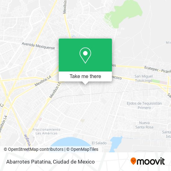 Abarrotes Patatina map