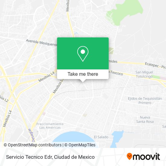 Servicio Tecnico Edr map