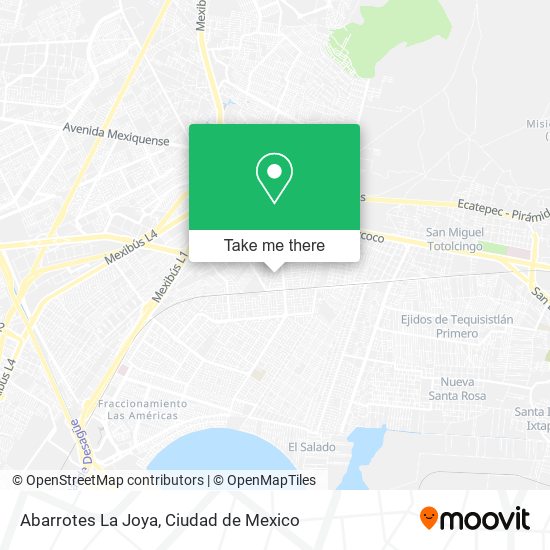 Abarrotes La Joya map