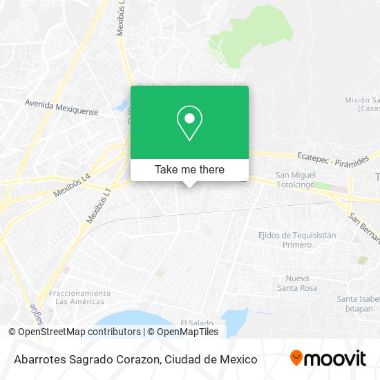 Abarrotes Sagrado Corazon map