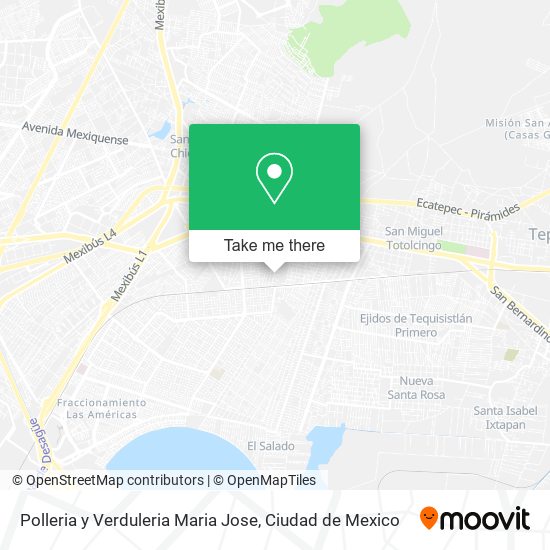 Polleria y Verduleria Maria Jose map