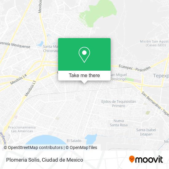 Plomeria Solis map