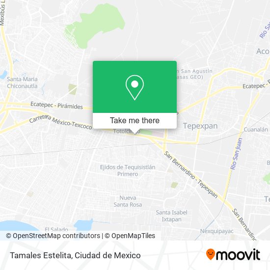 Tamales Estelita map