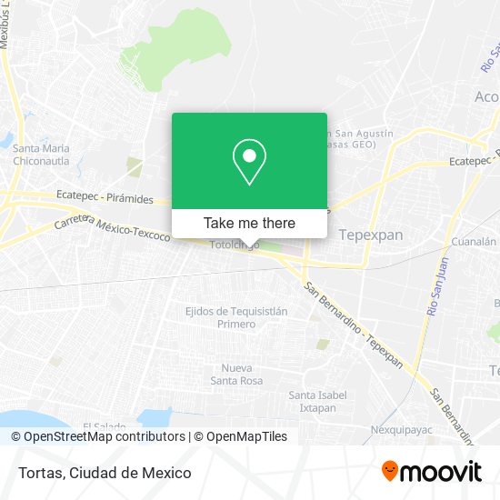 Tortas map