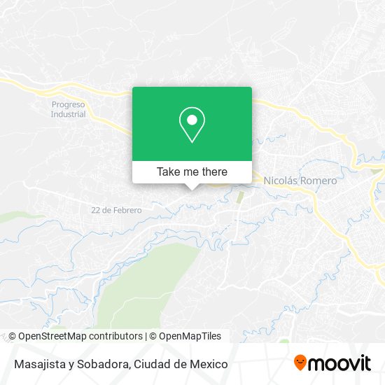 Masajista y Sobadora map