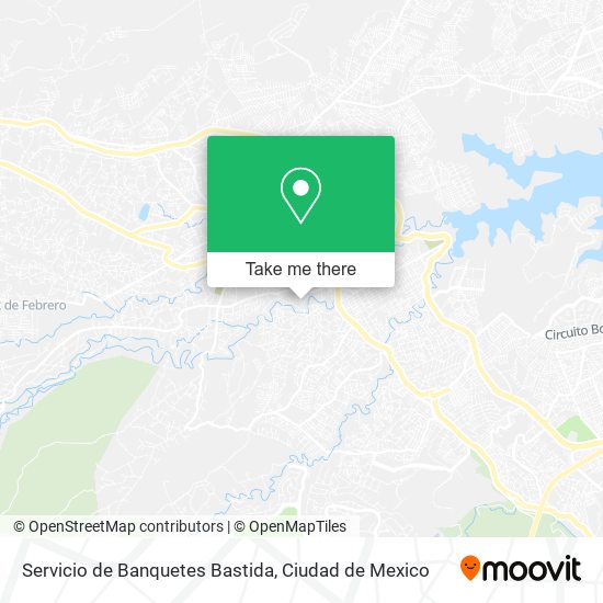 Servicio de Banquetes Bastida map