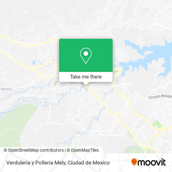 Mapa de Verduleria y Polleria Mely