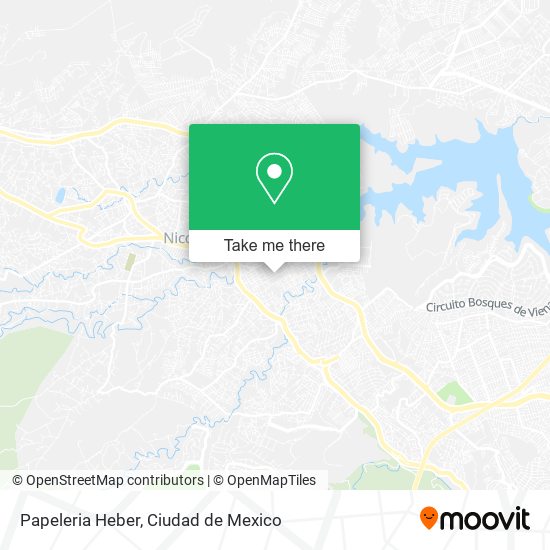 Mapa de Papeleria Heber