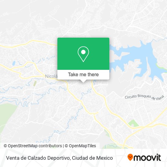 Venta de Calzado Deportivo map