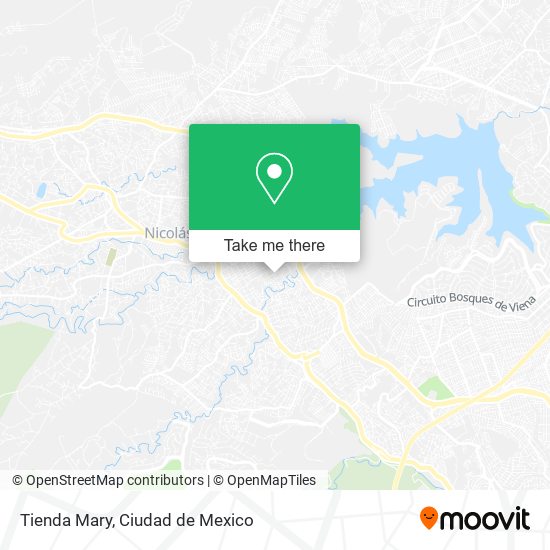 Tienda Mary map