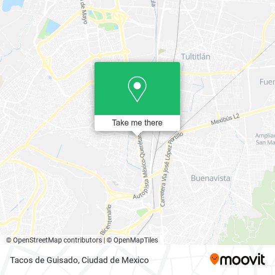 Tacos de Guisado map