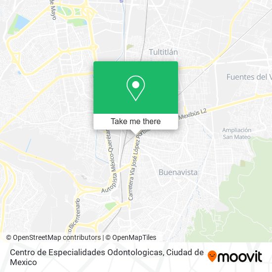 Centro de Especialidades Odontologicas map