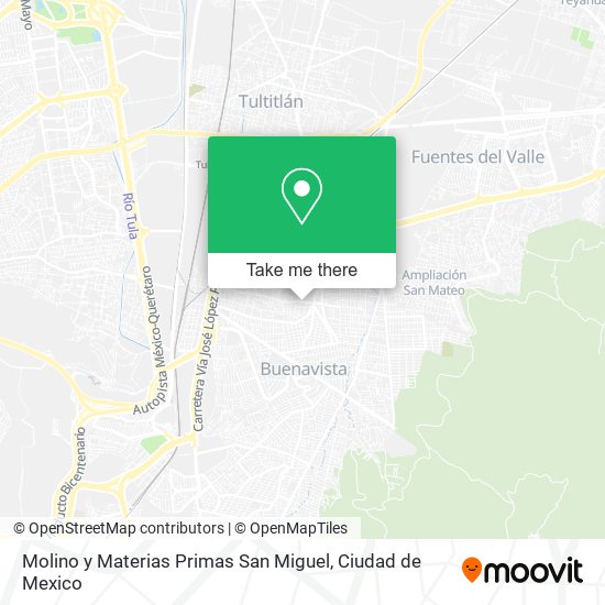 Molino y Materias Primas San Miguel map
