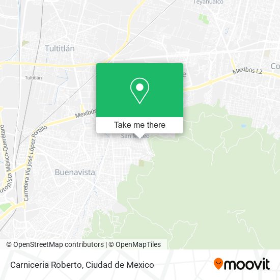 Carniceria Roberto map