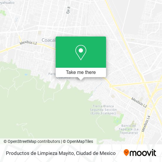 Productos de Limpieza Mayito map