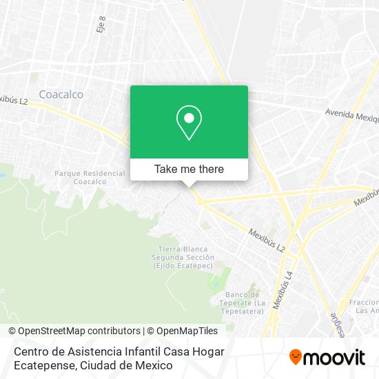 Centro de Asistencia Infantil Casa Hogar Ecatepense map