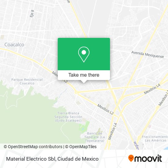 Material Electrico Sbl map