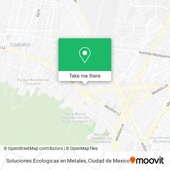 Soluciones Ecologicas en Metales map