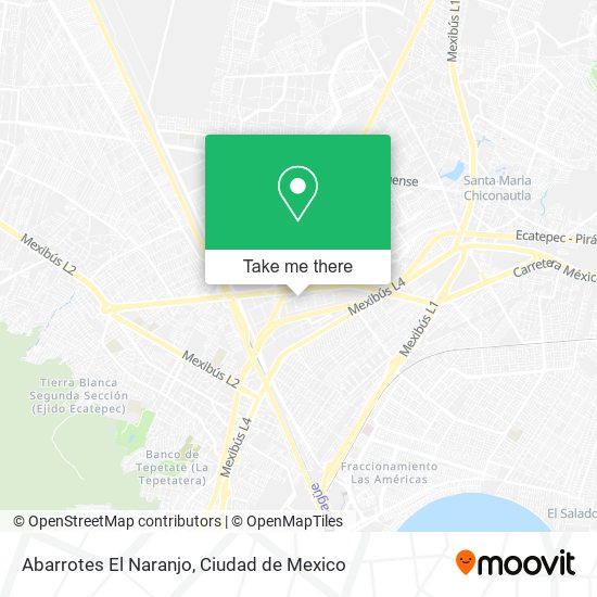 Abarrotes El Naranjo map