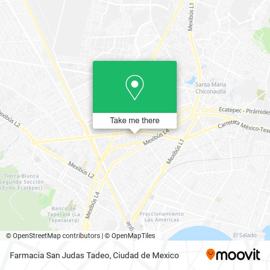 Farmacia San Judas Tadeo map