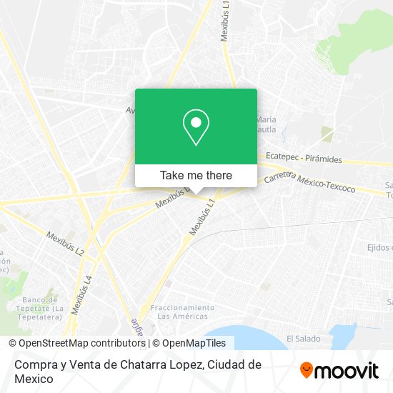 Mapa de Compra y Venta de Chatarra Lopez