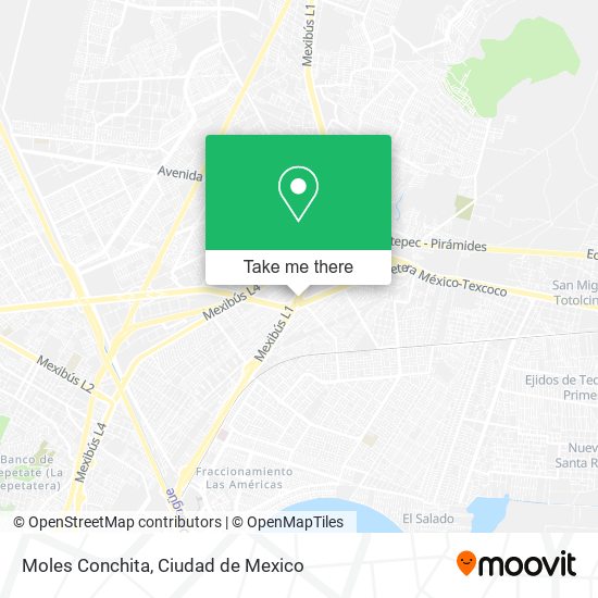 Moles Conchita map