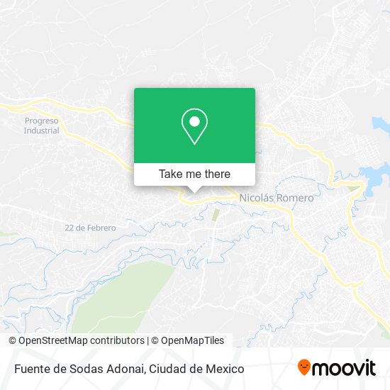 Fuente de Sodas Adonai map