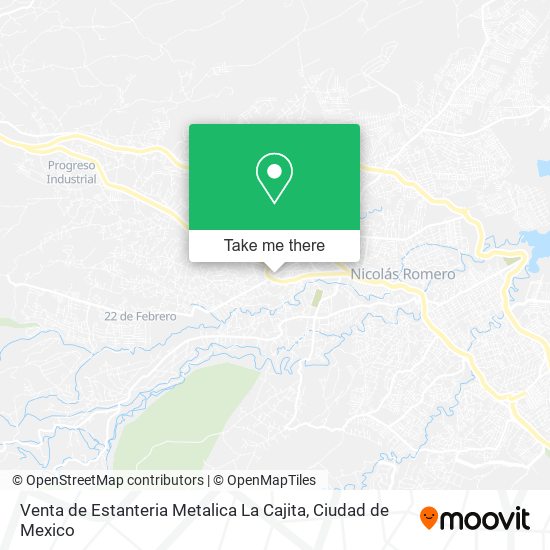 Venta de Estanteria Metalica La Cajita map