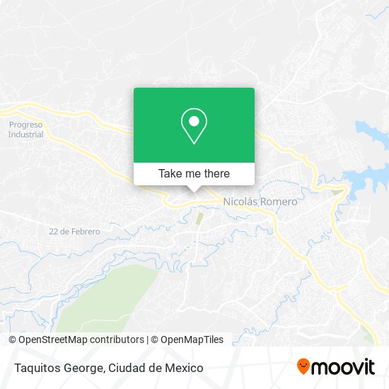 Taquitos George map