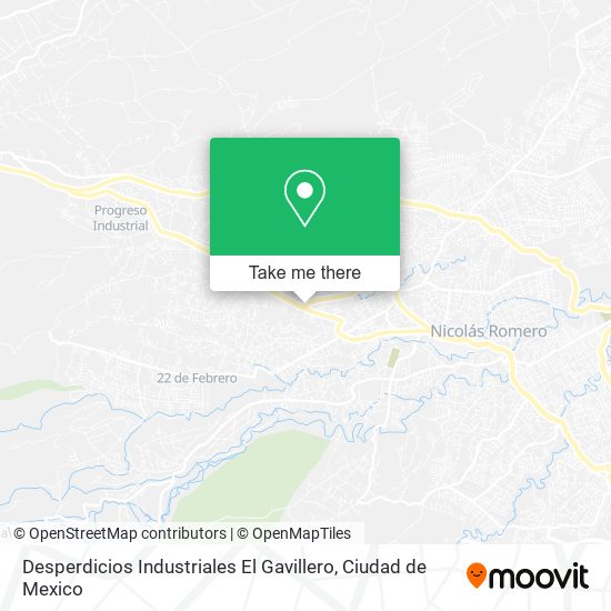 Desperdicios Industriales El Gavillero map