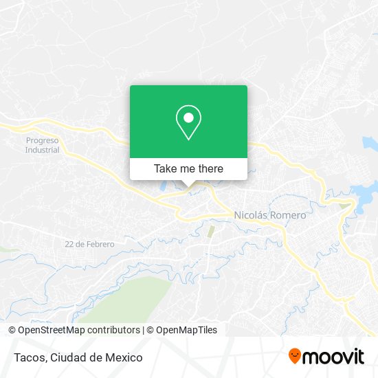 Mapa de Tacos