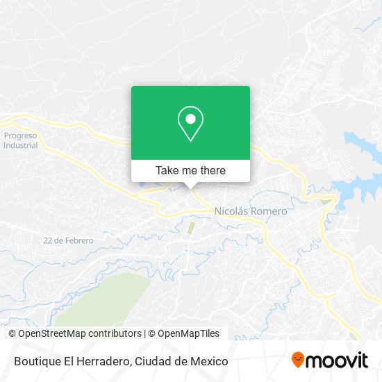 Mapa de Boutique El Herradero