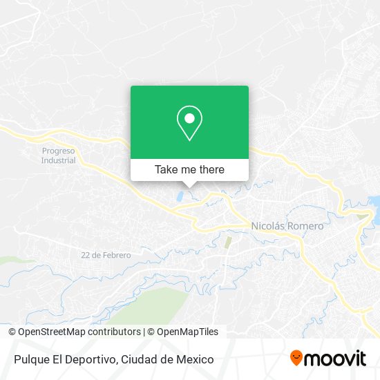 Pulque El Deportivo map