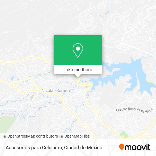 Mapa de Accesorios para Celular m